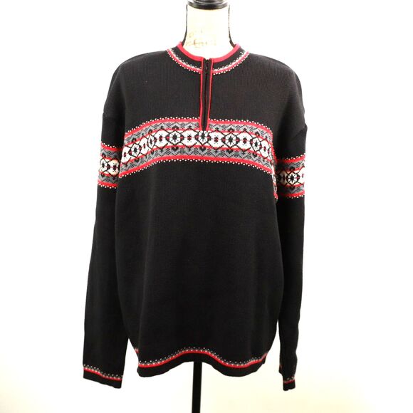 Hanna Andersson Other - Hanna Andersson Nordic Men's 1/4 zip Fair Isle Sweater XL